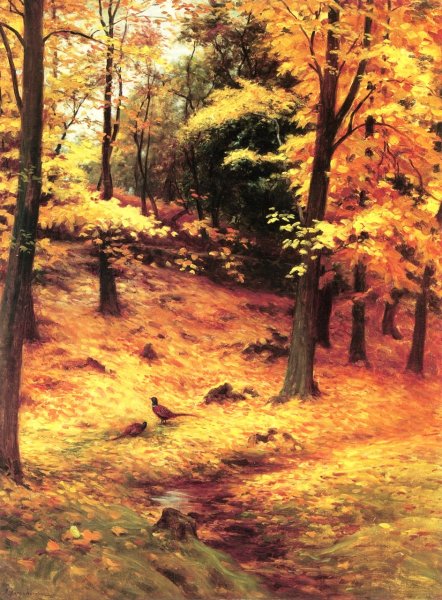 Main Product Photo of Autumn Gold Painting by Joseph Farquharson