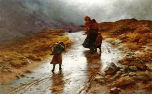 Cold Wind from East to West painting by Joseph Farquharson