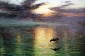 Dawn Oil painting by Joseph Farquharson