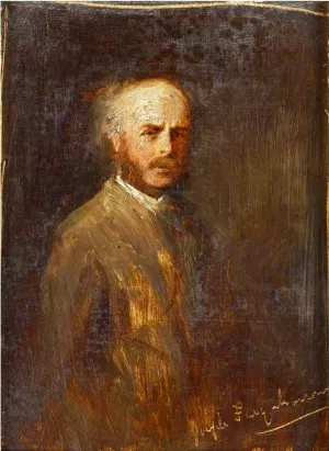 Painter George Paul Chalmers by Joseph Farquharson Oil Painting