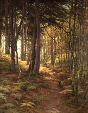 The Silent Evening Hour by Joseph Farquharson Oil Painting