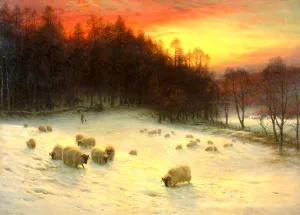 When the West with Evening Glows 2 painting by Joseph Farquharson