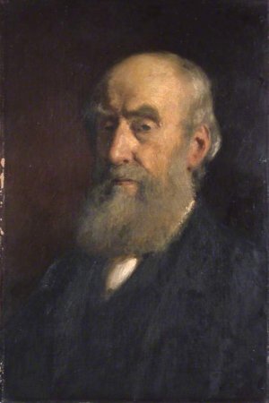 William Littlejohn, Bank Agent by Joseph Farquharson Oil Painting