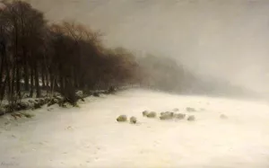 Winter by Joseph Farquharson Oil Painting