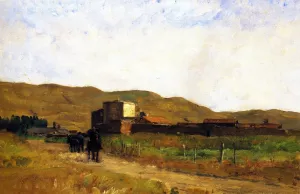 Mission San Juan Capistrano painting by Joseph Foxcroft Cole