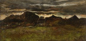 Landscape near Dachau by Joseph Frank Currier Oil Painting