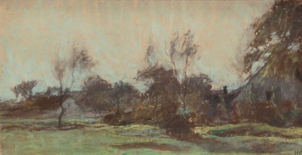 Main Product Photo of Morning Landscape Painting by Joseph Frank Currier