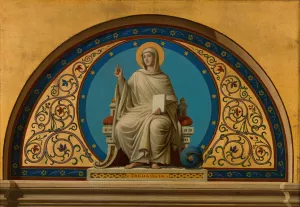 La Theologie by Joseph-Frederic-Charles Soulacroix Oil Painting