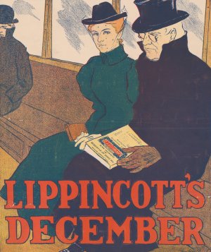 Lippincott's December by Joseph Gould Oil Painting
