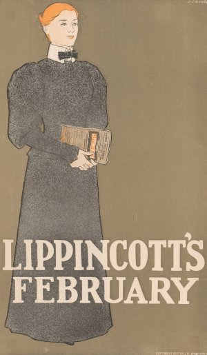 Lippincott's February by Joseph Gould Oil Painting