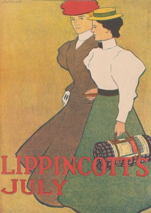 Lippincott's July by Joseph Gould Oil Painting