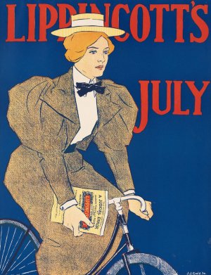 Lippincott's July by Joseph Gould Oil Painting