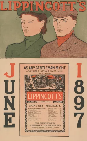 Lippincott's June 1897 by Joseph Gould Oil Painting