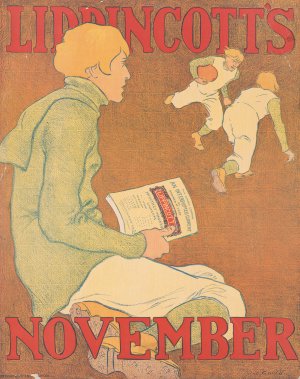 Lippincott's November by Joseph Gould Oil Painting