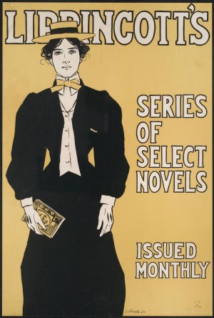 Lippincott's series of select novels, issued monthly by Joseph Gould Oil Painting