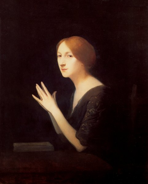 Main Product Photo of Marguerite Moreno Painting by Joseph Granie