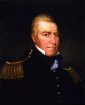 General William Clark painting by Joseph H Bush
