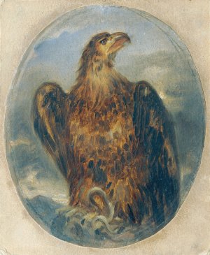 Adler by Joseph Hasslwander Oil Painting