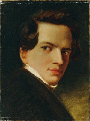 Friedrich Hasslwander by Joseph Hasslwander Oil Painting