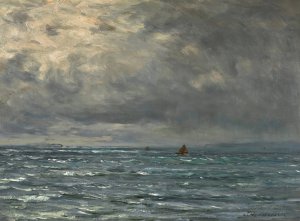 Seascape by Joseph Henderson Oil Painting