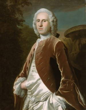 Freeman Flower by Joseph Highmore Oil Painting