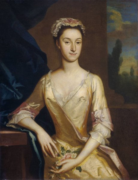 Main Product Photo of Portrait of a Lady  Painting by Joseph Highmore