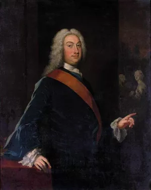 Portrait of Thomas Fermor by Joseph Highmore Oil Painting