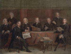 Study for a Group Portrait by Joseph Highmore Oil Painting