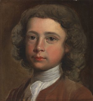 The Head of a Young Boy by Joseph Highmore Oil Painting