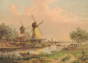 Summer in Holland Oil painting by Joseph Hoover