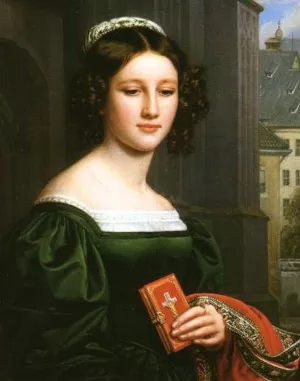 Anna Hillmayer painting by Joseph Karl Stieler