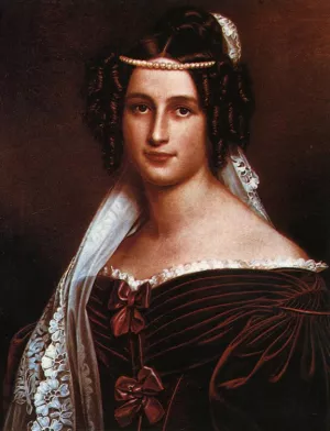 Crescentia painting by Joseph Karl Stieler