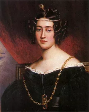 Irene Arco Steppberg painting by Joseph Karl Stieler