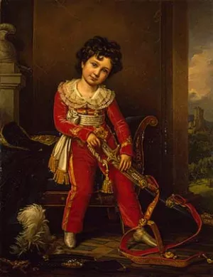 Maximilian Duke of Leuchtenberg by Joseph Karl Stieler Oil Painting