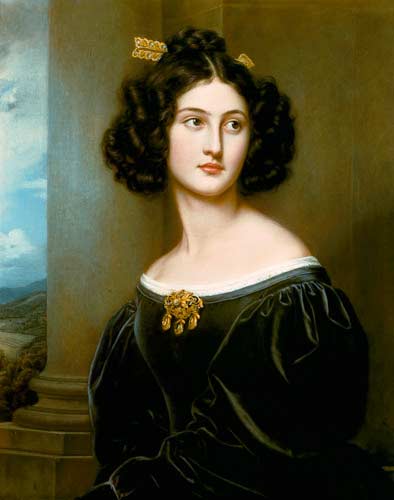 Main Product Photo of Nanette Kaula Painting by Joseph Karl Stieler