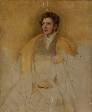 Portrait of Artur Potocki by Joseph Karl Stieler Oil Painting