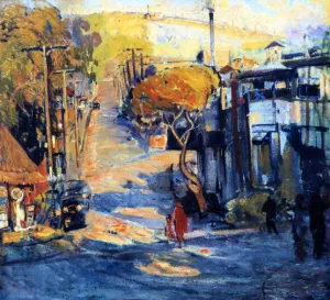 Park Avenue, Old Laguna by Joseph Kleitsch - Oil Painting Reproduction