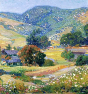 The Jeweled Hills by Joseph Kleitsch - Oil Painting Reproduction