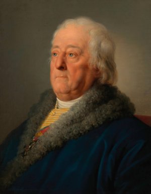 Nikolaus Josef Freiherr von Jacquin by Joseph Krafft Oil Painting