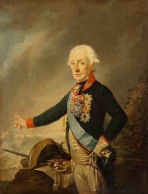 Portrait of Count Alexander Suvorov