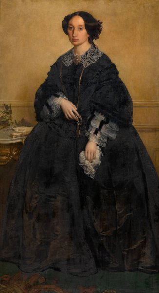Madame Henri Leys-Van Haren  by Joseph Lies - Hand-Painted Oil Painting Reproduction