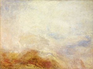 A mountain scene, Val d'Aosta by Joseph Mallord William Turner Oil Painting