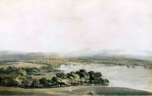 A View of Geneva painting by Joseph Mallord William Turner