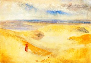 A Yorkshire River Oil painting by Joseph Mallord William Turner