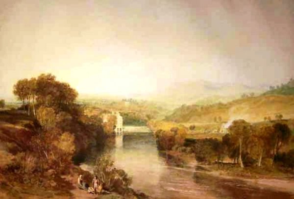 Addingham Mill on the Wharfe, West Yorkshire by Joseph Mallord William Turner - Hand-Painted Oil Painting Reproduction