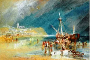 Aldborough, Suffolk by Joseph Mallord William Turner - Oil Painting Reproduction