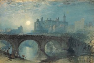 Alnwick Castle by Joseph Mallord William Turner Oil Painting