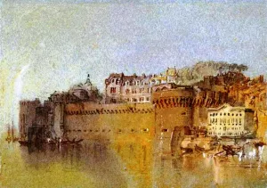Ancenis, the Castle by Joseph Mallord William Turner - Oil Painting Reproduction