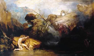 Apollo and Python by Joseph Mallord William Turner - Oil Painting Reproduction