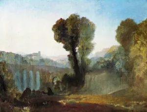 Ariccia: Sunset painting by Joseph Mallord William Turner